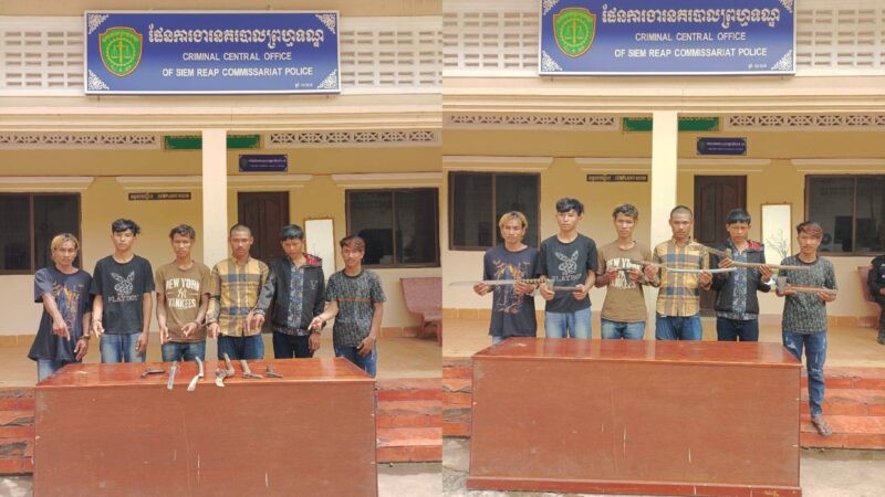   កសិករ១១នាក់ នៅស្រុកអង្គធំ ត្រូវបានចាប់ខ្លួន